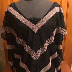 Maurice's batwing v-neck top